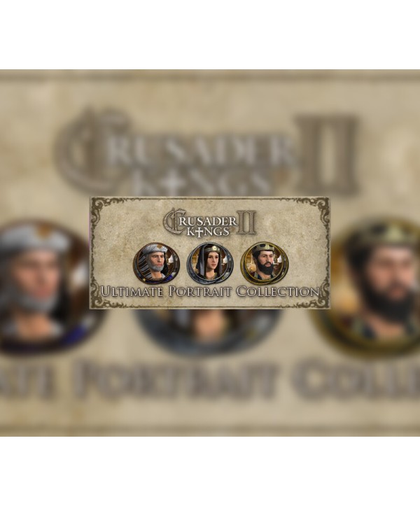 Crusader Kings II - Ultimate Portrait Pack DLC Steam Key GLOBAL